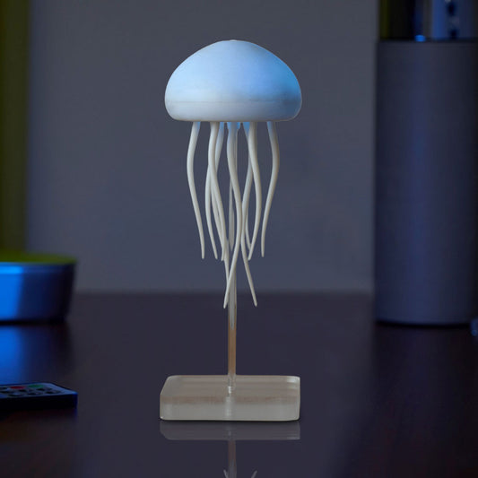 Smart Jellyfish Lamp with Variable Lighting and Sound Control – Decorative Night Lamp for Bedrooms and Relaxing Spaces