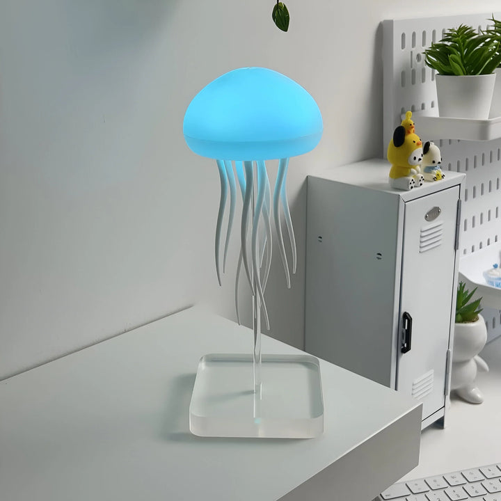 Smart Jellyfish Lamp with Variable Lighting and Sound Control – Decorative Night Lamp for Bedrooms and Relaxing Spaces